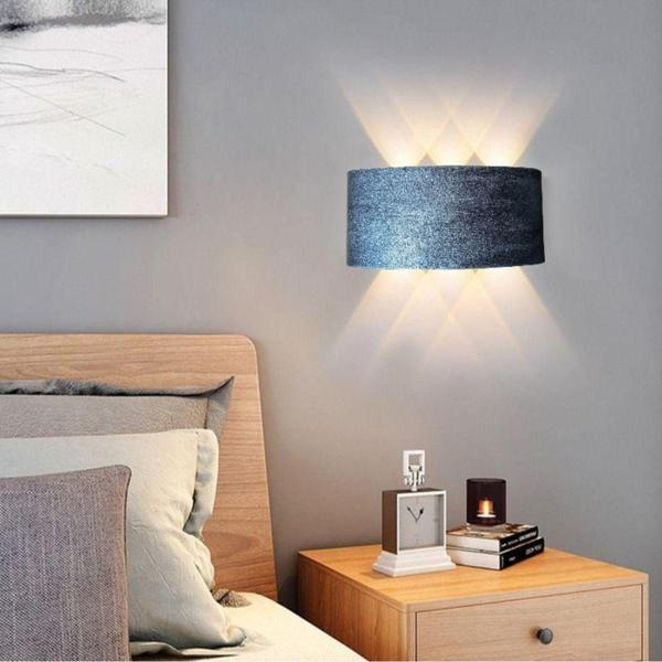 Full Reyon Gümüş Eskitme 10 Watt Günışığı Ledli  Dekoratif Işık Süzmeli İç Ve Dış Mekan Led Aplik, Led Armatür - Image 1