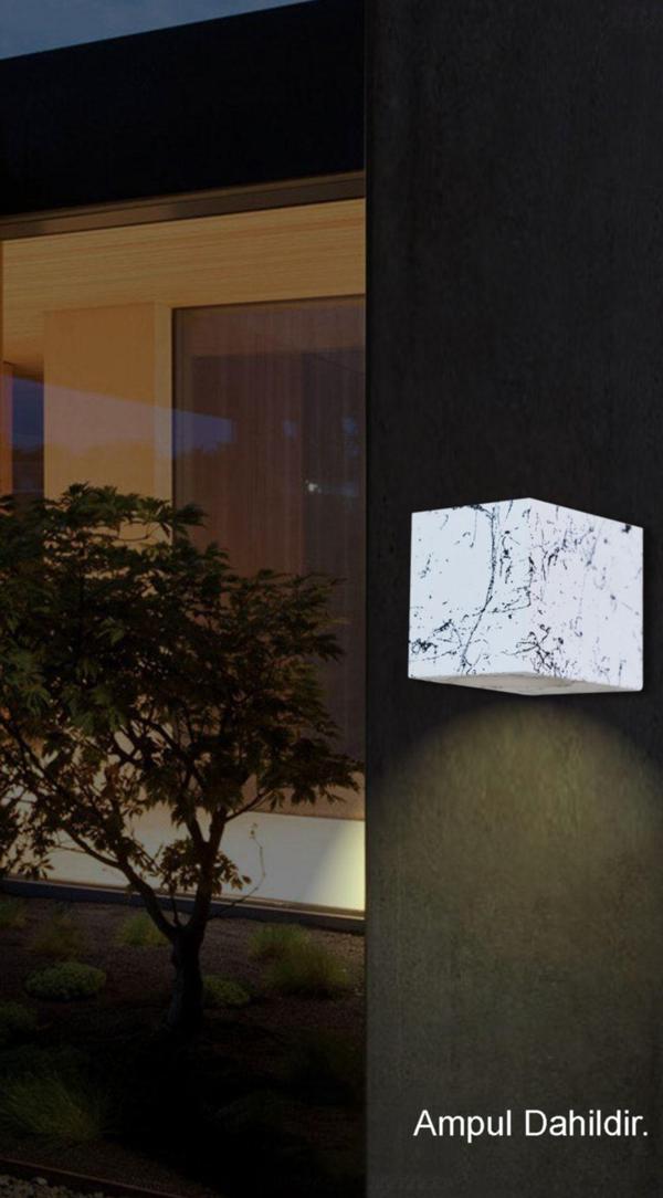 Full Reyon Gün Işığı Led Iç Dış Mekan Dekoratif Modern Aplik - Image 1