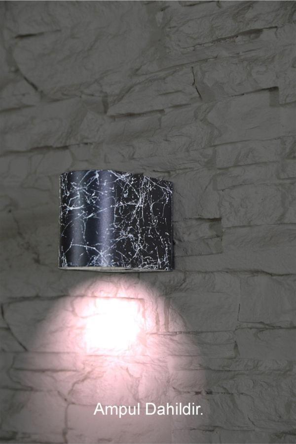 Full Reyon Kırmızı Işık Led Iç - Dış Mekan Dekoratif Modern Lüks Aplik Ip65 - Image 1