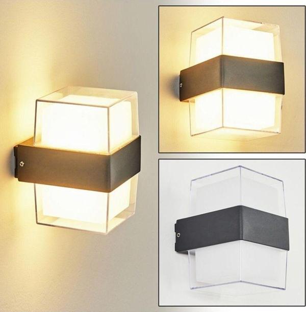 Full Reyon Maravi 10 Watt Gün Işığı Led Aplik, Bahçe, Balkon, Salon, Banyo, Villa Dış Cephe, Kapı Giriş Apliği - Image 1