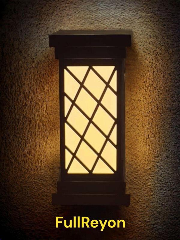 Full Reyon Modern Tasarım 24 Watt Led Aplik, 3000K Gün Işığı Led Armatür, Banyo, Balkon, Kapı Giriş Apliği - Image 1