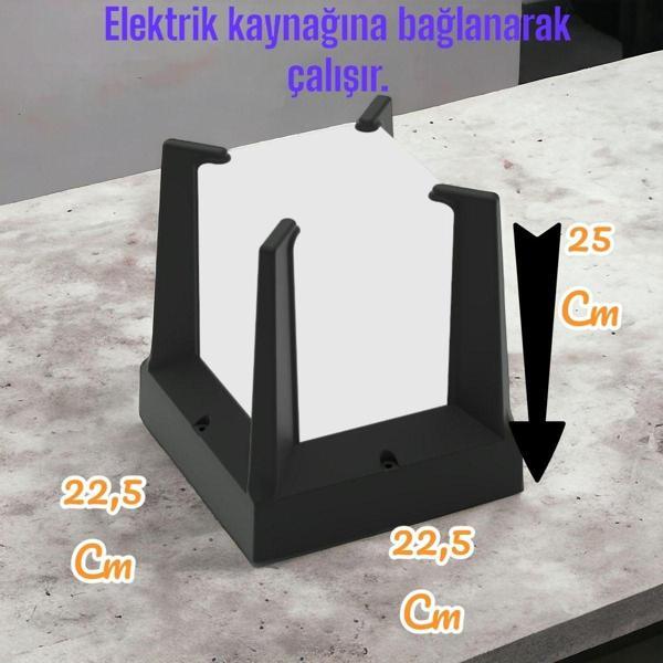 Full Reyon Mugqa Dekoratif Set Üstü Bahçe Duvar Armatürü, Bahçe Aydınlatma Apliği, Yeni Nesil E27 Duy Armatür - Image 1
