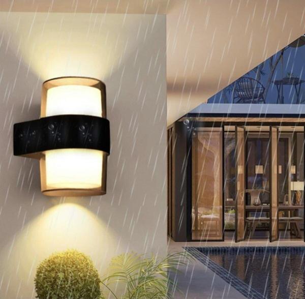 Econa Full Reyon 10W Dekoratif Modern Stil Dış Mekan Led Duvar Aplik, Bahçe Duvar Armatürü, Modern Aplik - Image 1