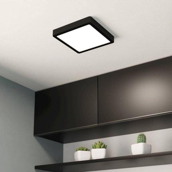 Full Reyon 18 Watt Kare Metal Kasa 3200 Kelvin Ultra Kaliteli Sıva Üstü Led Tavan Armatürü, Sıva Üstü Led Panel - Image 1