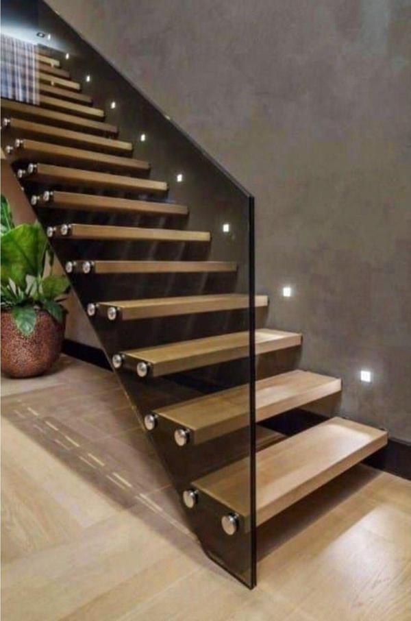 Full Reyon Mat Siyah Metal Kasa 3 Watt Kare Sensörsüz Gün Işığı Iç Mekan Merdiven Ve Basamak Armatürü - Image 1