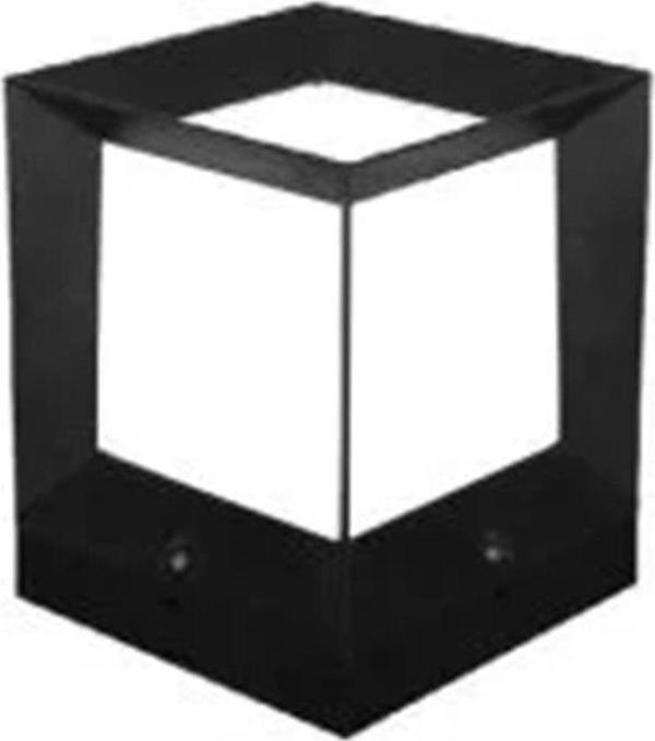 Wondeks Full Reyon Modern Stil Kare Küp Bahçe Duvar Set Üstü Aydınlatma Armatürü, Modern Aplik - Image 1