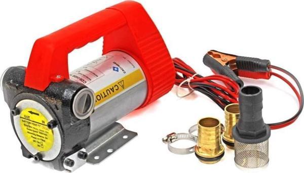 12 Volt Yağ ve Mazot Aktarma Pompası 40lt/dk - Image 1