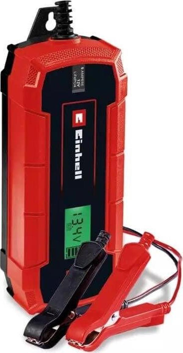 Einhell CE-BC 5M LiFePO4 Akıllı Dijital Akü Şarj Cihazı 5-120 Ah 12 Volt 5 Amper - Image 1