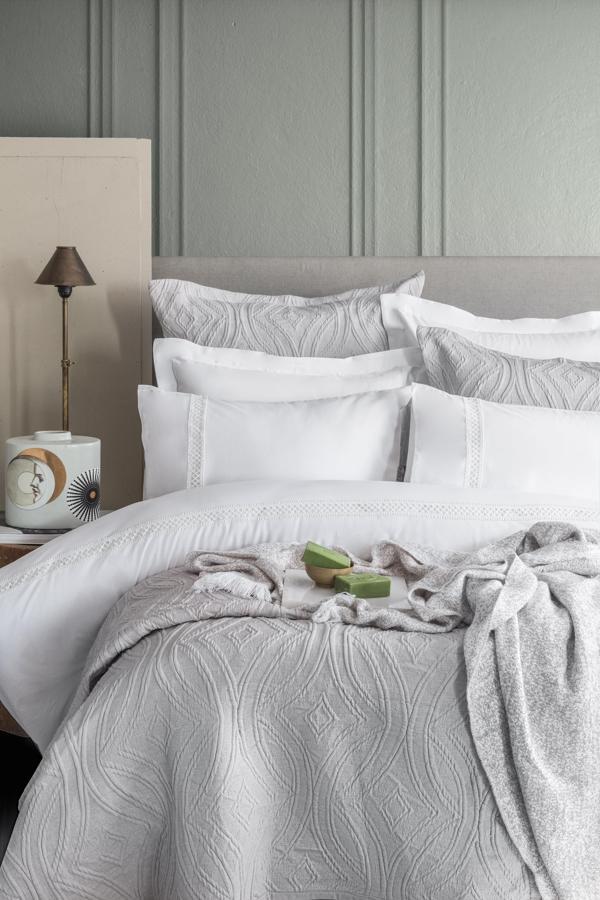 Apricitas Tek Kişilik Tımeless Prıme Set Belmont Gray - Yatak Örtüsü - Image 1