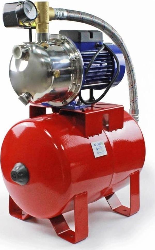 24 Volt DC Solar Güneş Paneli Hidroforu 3 Kat 3 Daire 24 Litre Tank - Image 1