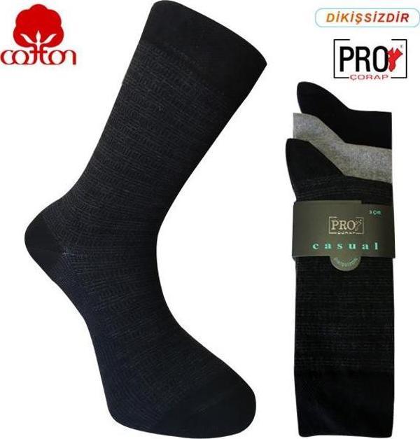 8501-2 Penye Casual 3'lü Erkek Çorabı - Image 1