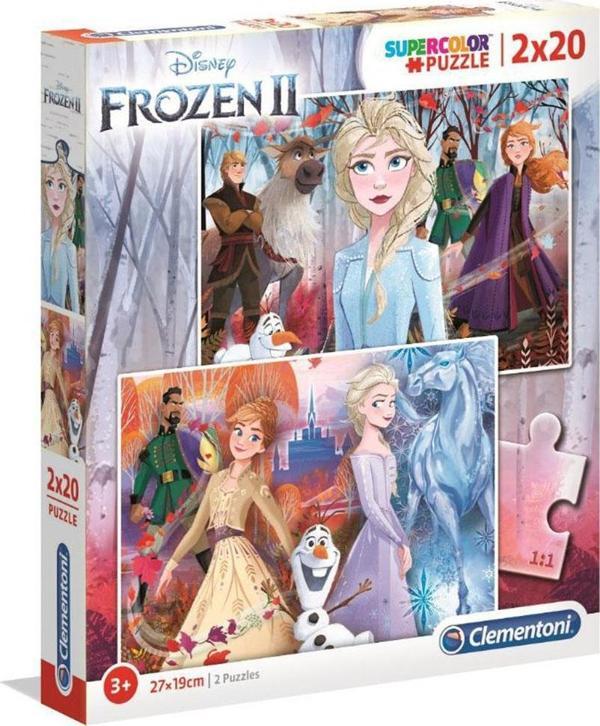 Clementoni 2x20 Parça Puzzle Frozen 2 - Image 1