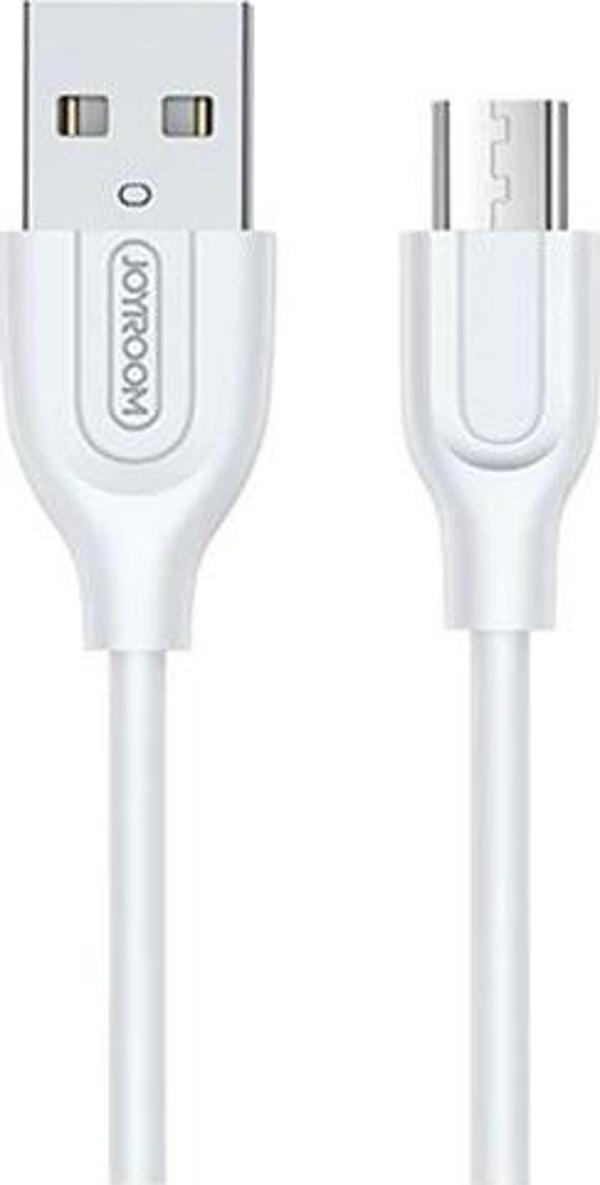 Joyroom S-L352 Clasic Micro Data ve Şarj Kablosu Beyaz - Image 1