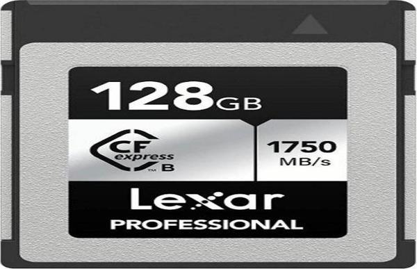 Lexar 128GB Professional CFexpress Type B Kart (Silver) - Image 1