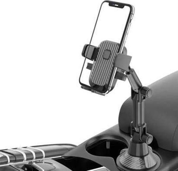 Petinka Telefon Tutucu Teleskopik Araç Bardak Yerine Giren 360 derece Dönen Tutucu - Image 1