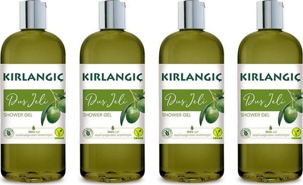KIRLANGIÇ 400 ML ZEYTİNYAĞLI DUŞ JELİ * 4 ADET - Image 1