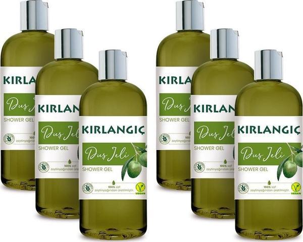 KIRLANGIÇ 400 ML ZEYTİNYAĞLI DUŞ JELİ * 6 ADET - Image 1