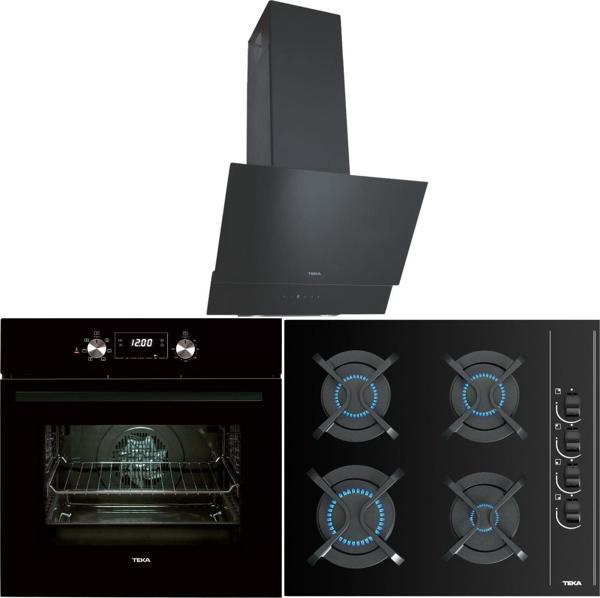 Teka Ankastre Set Siyah ( HAK 625 BK-Gbc 64002 Kbc Bk-ATV 60 BK ) - Image 1