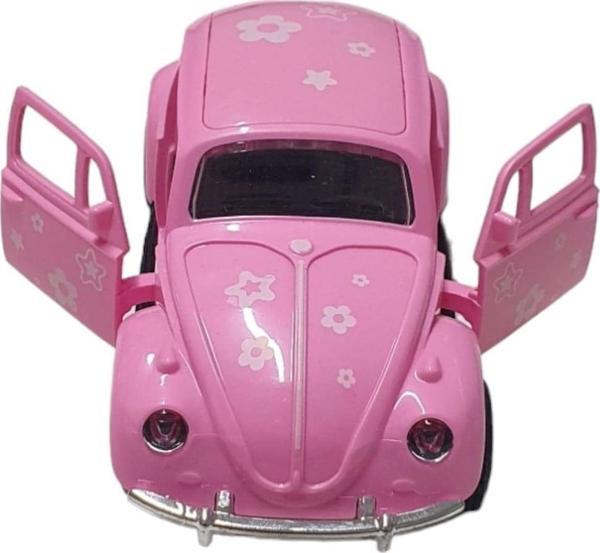 Vosvos Araba - Sürtmeli Desenli PEMBE - JW567-060  - Image 1