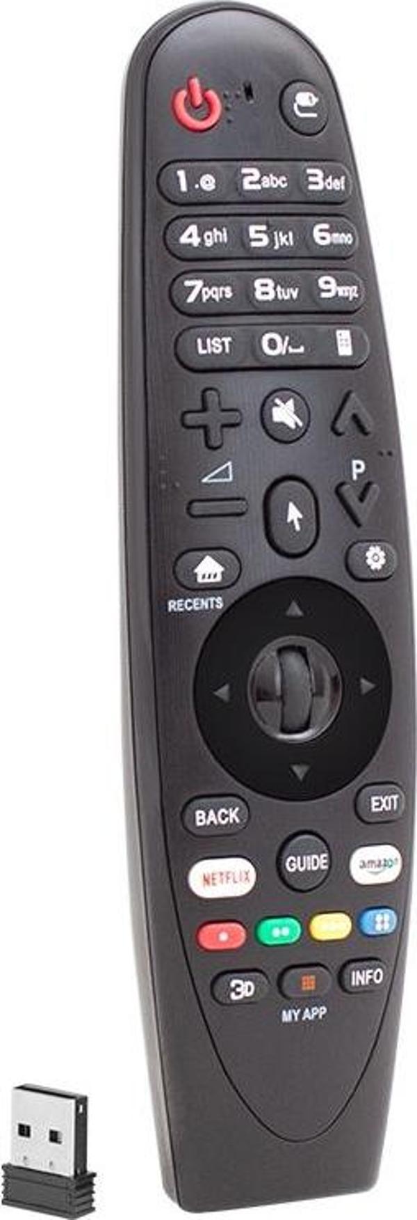 HUAYU KL RM-G3900 V2 LG SMART TV NETFLIX-AMAZON TUŞLU UNIVERSAL SİHİRLİ KUMANDA - Image 1