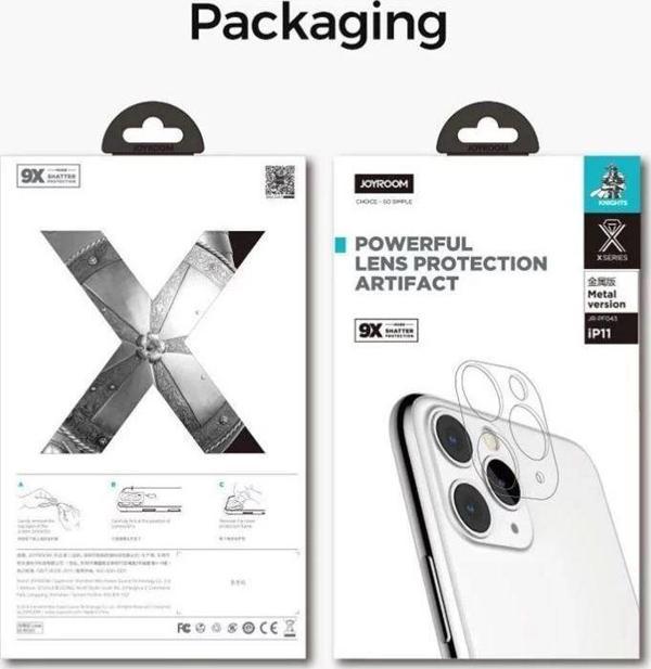 iPhone 11 Joyroom Kamera Lens Protector Glass 1.01 mm Anti Scratch - Image 1
