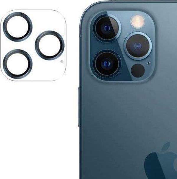 Joyroom JR-PF688 iPhone 12 Pro Renkli Kamera Lens Koruyucu - Image 1