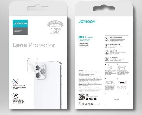 Joyroom JR-PF860 12 Pro Max Kamera Lens Koruyucu Cam - Image 1