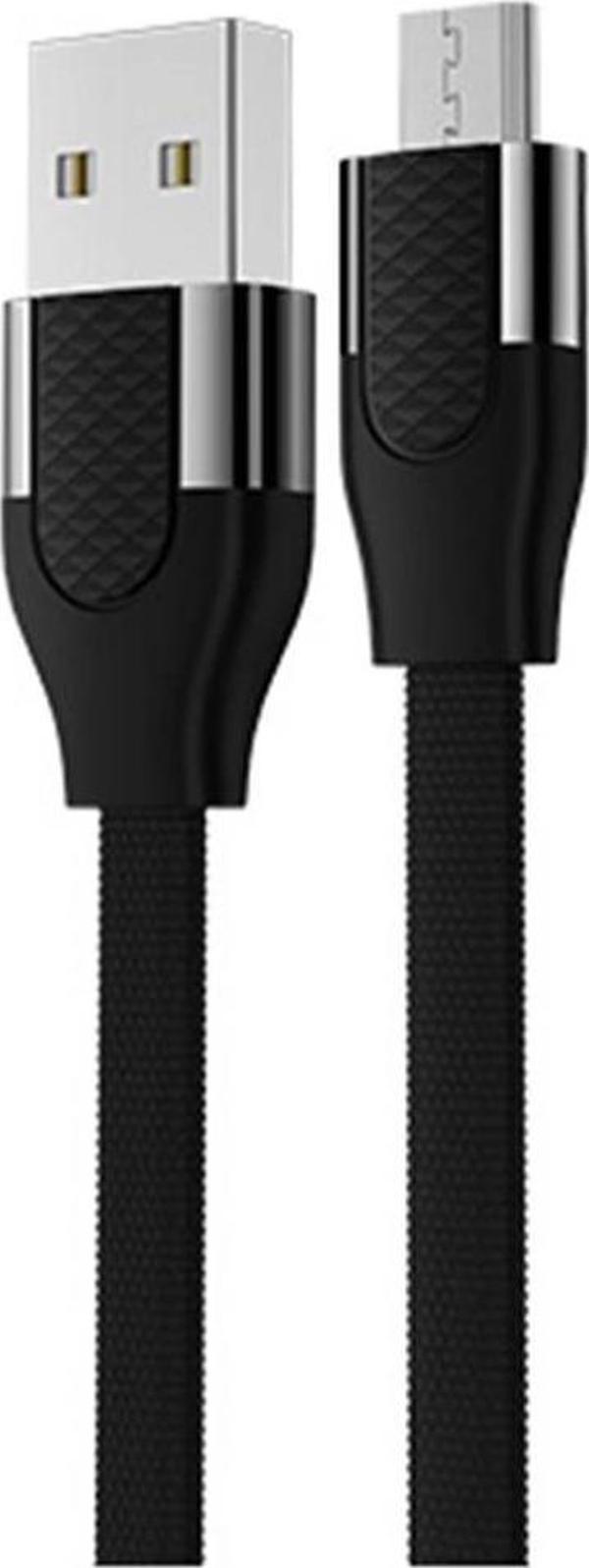 Joyroom S-M359 1M 2.4A Mikro Hızlı Şarj ve Data Kablosu Siyah - Image 1