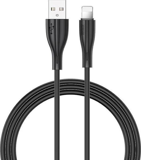 Joyroom S-M405 2.4A Lightning Şarj ve Data Kablosu PVC 2M Siyah - Image 1