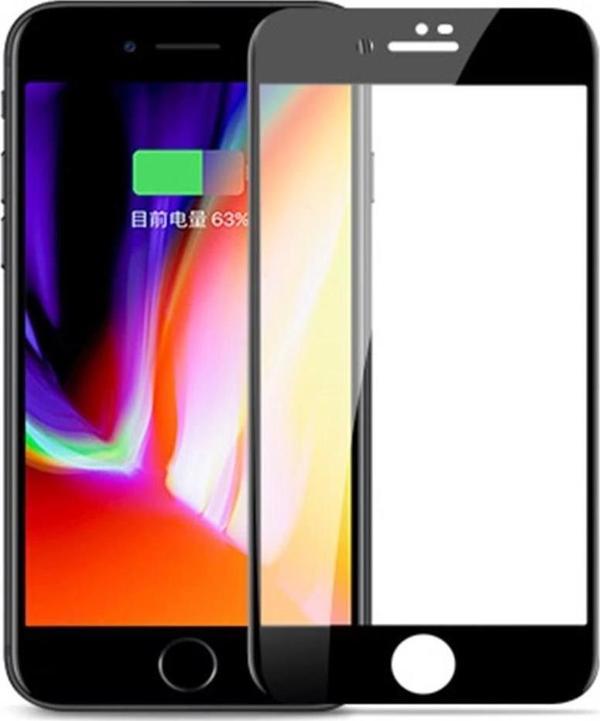 Joyroom JM225 İphone 7 Plus Tam Kaplayan Temperli Erkan Koruyucu Siyah - Image 1