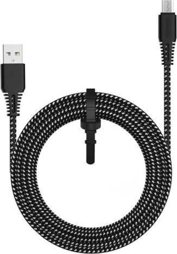 Joyroom S-T507M Mikro Şarj ve Data Kablosu 2 Metre Kopmaz Kablo Siyah - Image 1
