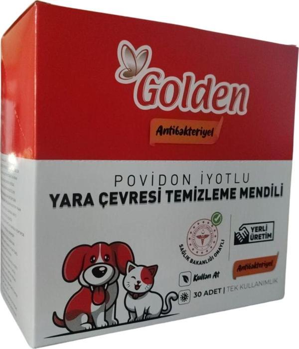 Golden Yara Çevresi Temizleme Mendili 30 Adet (1 Kutu) - Image 1