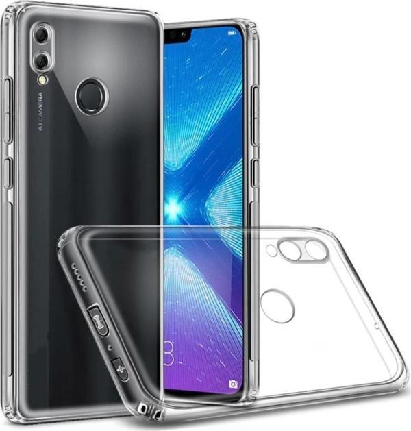 Huawei Y7 2019 Tıpalı Kamera Korumalı Silikon Kılıf - Image 1
