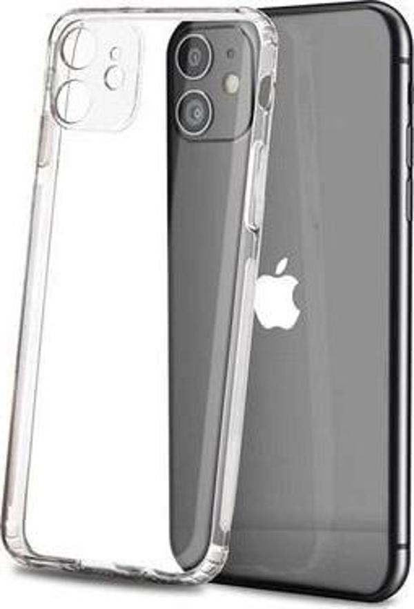İphone 11 Pro Tıpalı Kamera Korumalı Silikon Kılıf - Image 1
