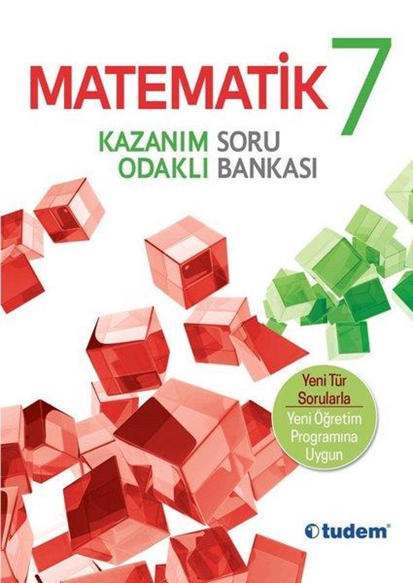 7.Sınıf Matematik Kazanım Odaklı Soru Bankası - Tudem Yayınları - Ders Kitapları - Image 1
