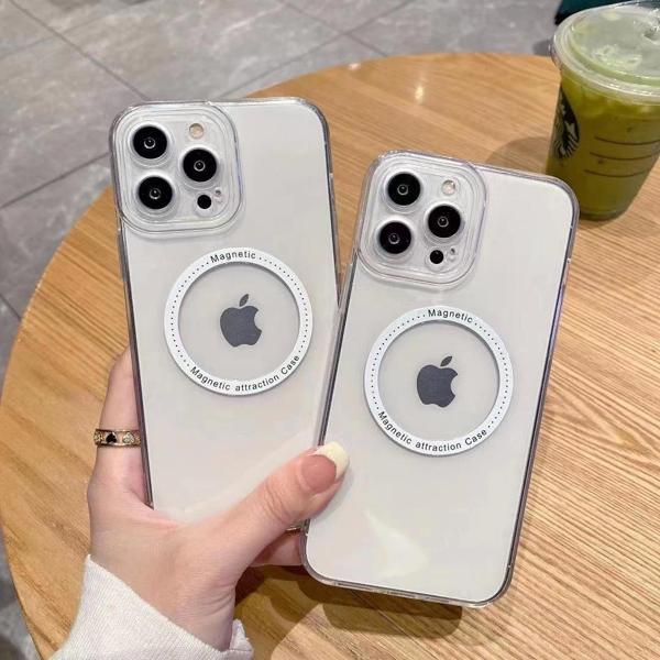 İphone 13 Magsafe Uyumlu Şeffaf Kapak - Image 1