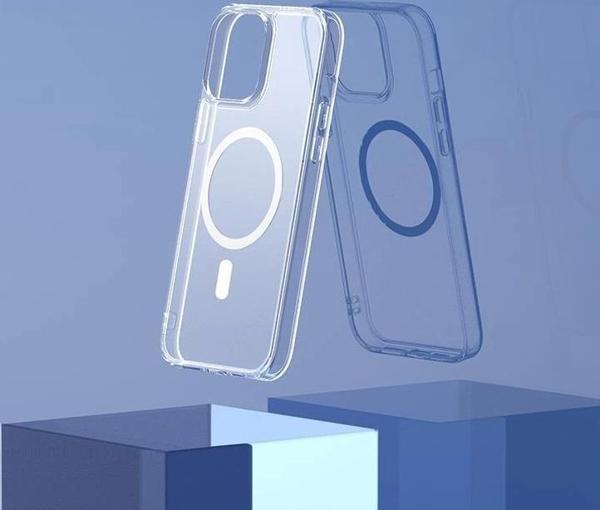 İphone 13 Pro Magsafe Kablosuz Şarj Destekli Manyetik Şeffaf Koruyucu Kılıf - Image 1