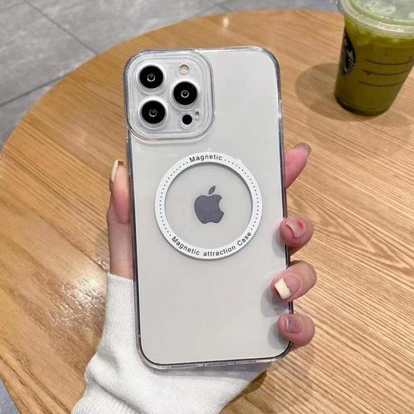 İphone 13 Pro Max Magsafe Uyumlu Şeffaf Kapak - Image 1