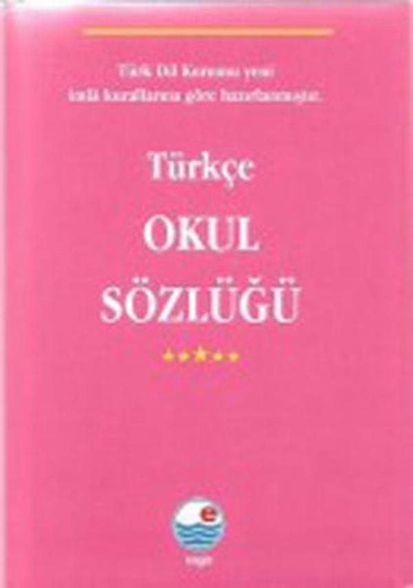 Türkçe Okul Sözlüğü-Orta Boy-Pembe - Engin - Image 1