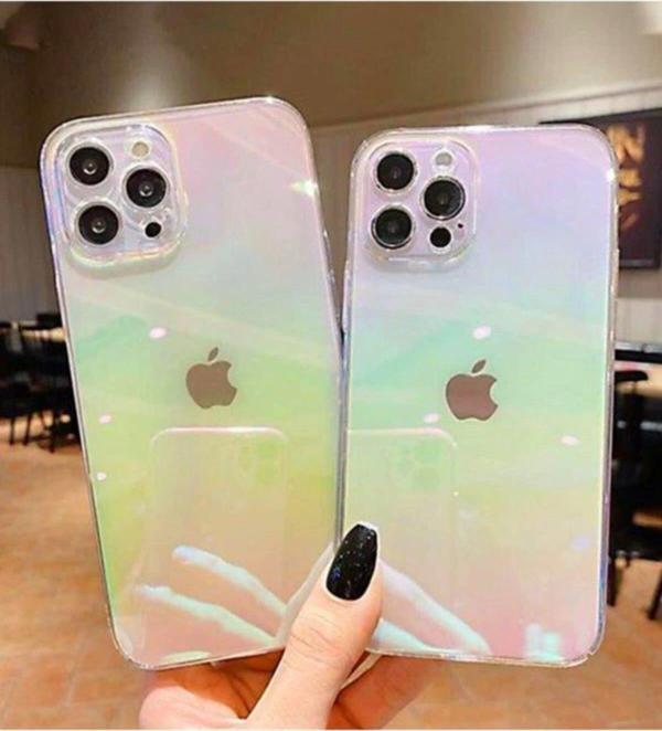 İphone 14 Pro Max Gökkuşağı Rainbow Kılıf Kapak - Image 1