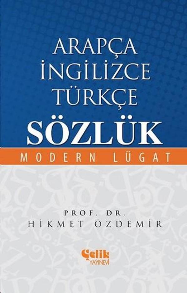 Arapça İngilizce Türkçe Sözlük - Çelik Yayınevi - Image 1