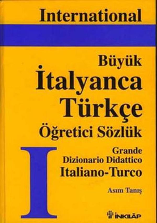 İnternational Büyük İtalyanca-Türkçe Sözlük - İnkılap Kitabevi Yayınevi - Image 1