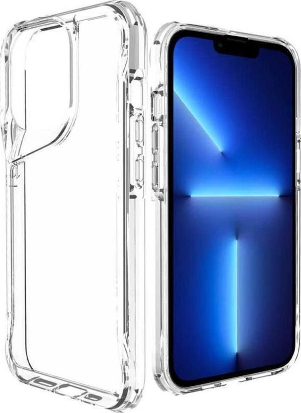 İphone 14 Pro T-Max Şeffaf Silikon Telefon Kılıfı - Image 1