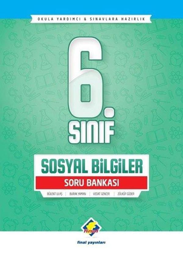 6.Sınıf Sosyal Bilgiler Soru Bankası - Final Yayıncılık - Image 1