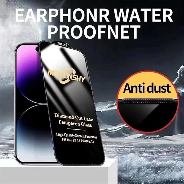 İphone13-14  Elmas Kesim Diamont Cam Ekran Koruyucu - Image 1