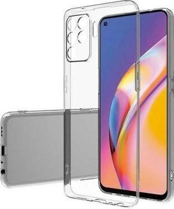 Oppo A15S Tıpalı Kamera Korumalı Şeffaf Silikon Kılıf - Image 1