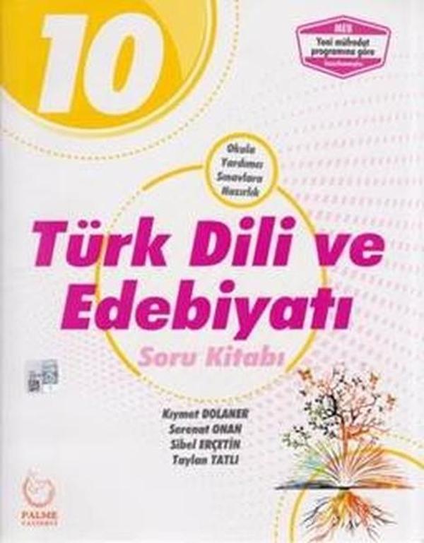 10.Sınıf Türk Dili ve Edebiyatı Soru Kitabı - Palme Yayınları - Image 1