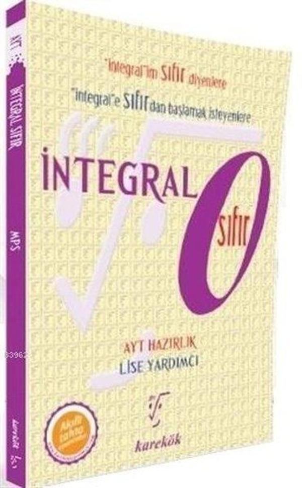 İntegral Sıfır - Karekök Eğitim Yayınları - Image 1