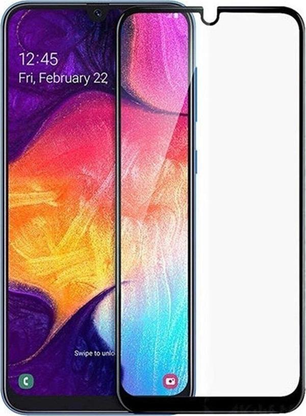 Samsung Galaxy A80 9D Full Cam Kavisli Ekran Koruyucu - Image 1