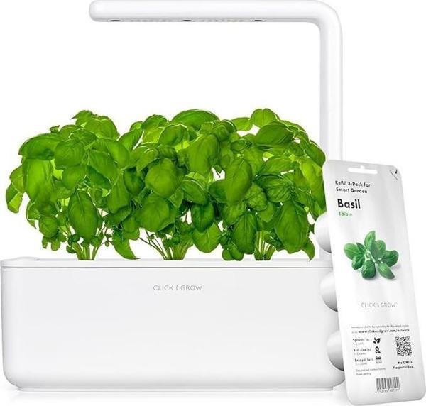 Click & Grow Kapalı Alan Bitki Bahçesi Seti Büyüme Işığı - Beyaz - Image 1